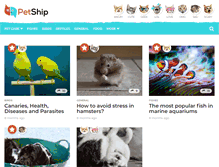 Tablet Screenshot of petship.net